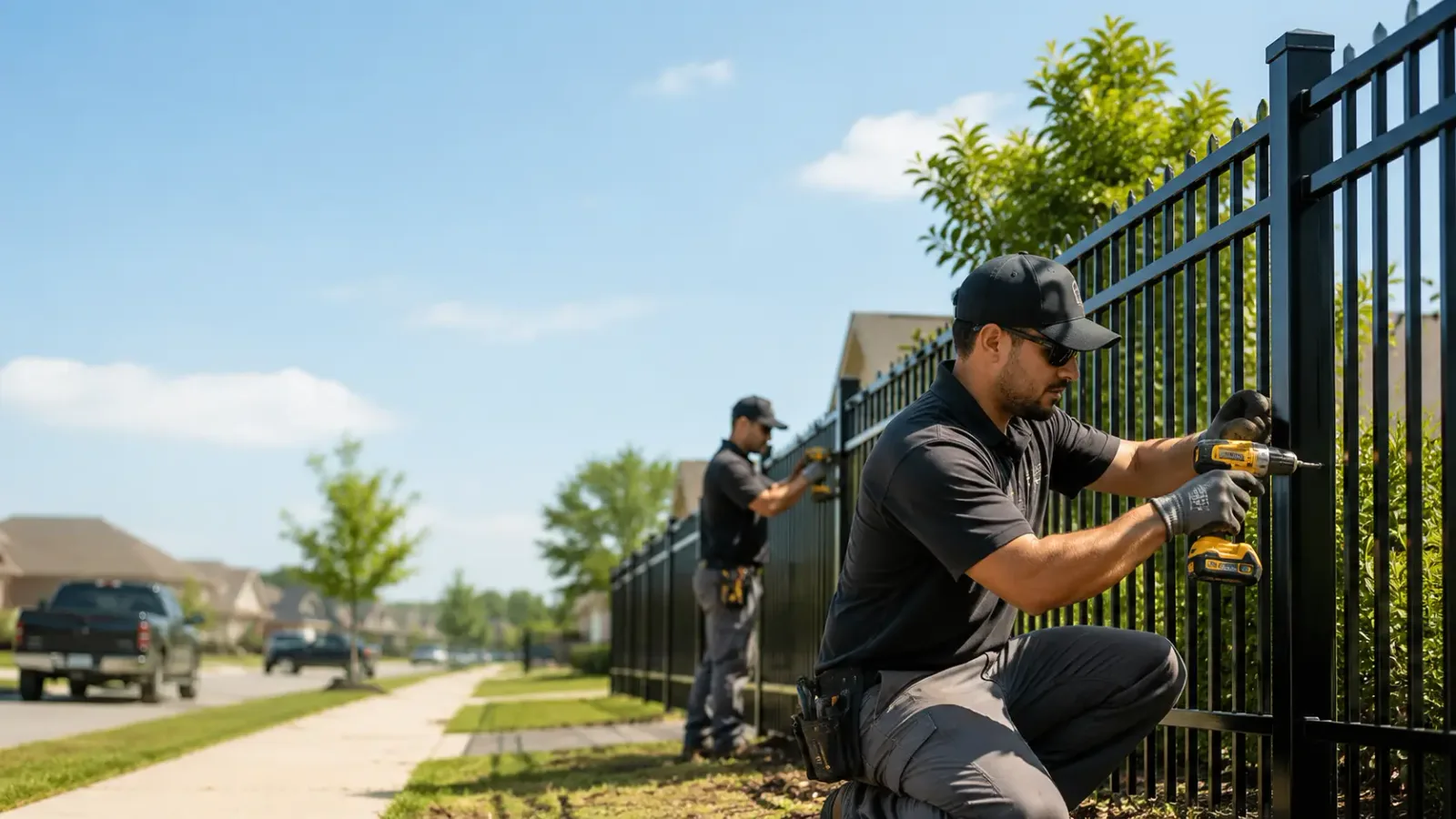 Metal Fence Installation in Wixom, MI